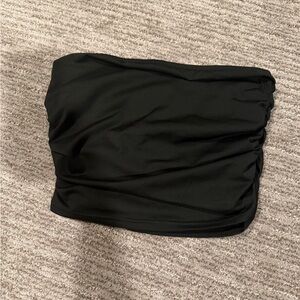 Cider Elegant Black Tube Top